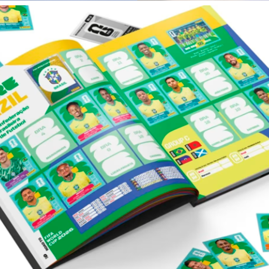 Álbum da Copa 2026 deve receber figurinhas extras para atualizar lista da Seleção Brasileira